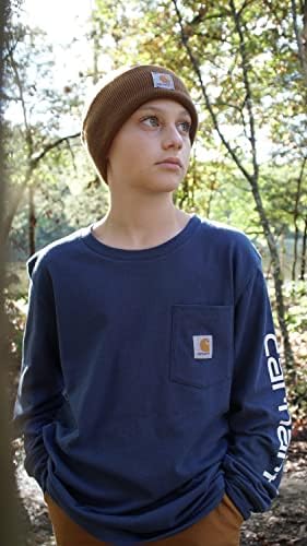 Carhartt Unisex Kids Youth Knit Beanie Cuff Hat - Image 3