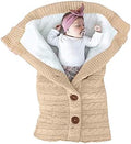 XMWEALTHY Unisex Infant Swaddle Blankets Soft Thick Fleece Knit Baby Girls Boys by XMWEALTHY