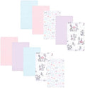 Luvable Friends Hudson Baby Flannel Burp Cloths 10pk, Garden Fairy Tale by Luvable+Friends