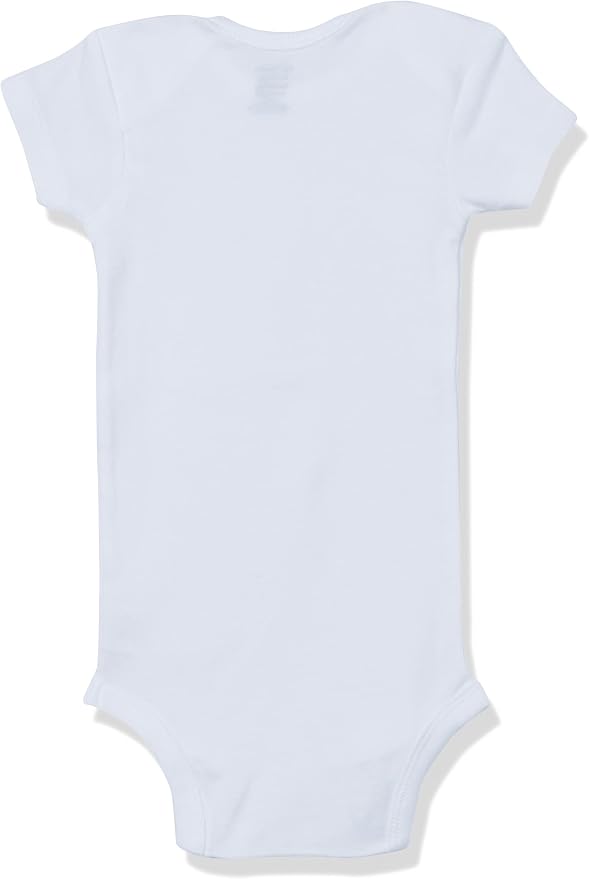Gerber Baby Girls 5-Pack Short Sleeve Variety Onesies Bodysuits - Image 2