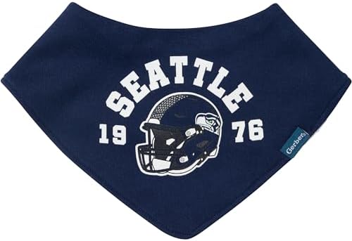 Gerber Baby Nfl Team Bandana Bibs and Burp Cloth Set - Image 3