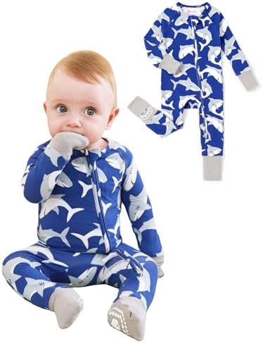 PATPAT Organic Cotton Baby Footie Pajamas by PATPAT