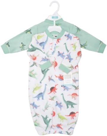 Hudson Baby Unisex Baby Fleece Gowns - Image 2