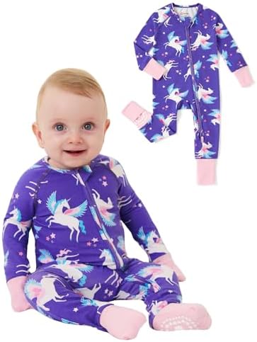 PATPAT Organic Cotton Baby Footie Pajamas by PATPAT