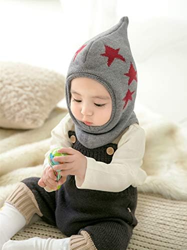 Baby Winter Hat Scarf Set, Unisex Infant Toddler Kids Hat Scarf - Image 2