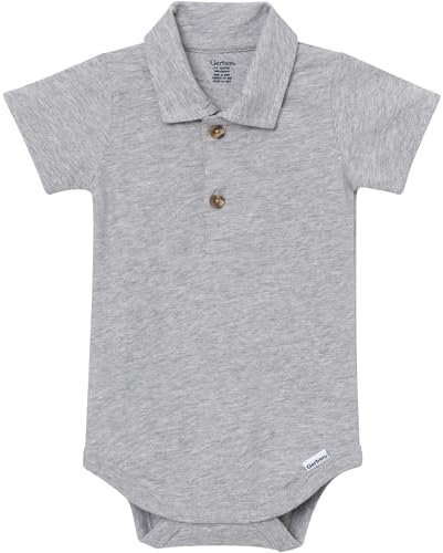 Gerber Baby Boys' Short Sleeve Polo Bodysuit by Gerber