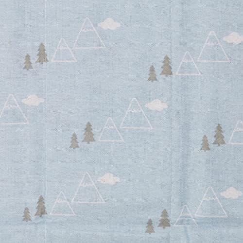 Luvable Friends Unisex Baby Cotton Flannel Burp Cloths, Wild Free, One Size - Image 3