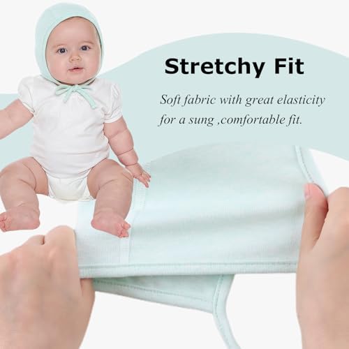 Yuoahcn Newborn Hats for Baby Girls Boys Cotton Beanie Soft Infant Hat - Image 2
