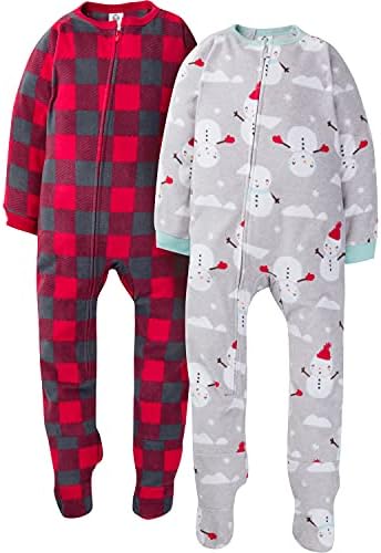 Gerber Baby Boys’ 2-Pack Sleep ‘N Play Pajamas by Gerber