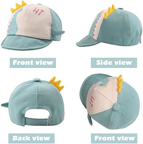 JANGANNSA Baby Duck Cap Infant Kids Sun Hat Bear Cute Cartoon Caps Spring Summer - Image 2