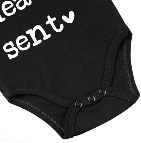 Heaven Sent Baby Bodysuit Religious Pregnancy Announcement Baby Romper Unisex - Image 6
