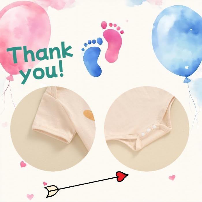 Newborn Infant Baby Bodysuit Funny Letters Print Clothes Short Sleeve Romper - Image 3