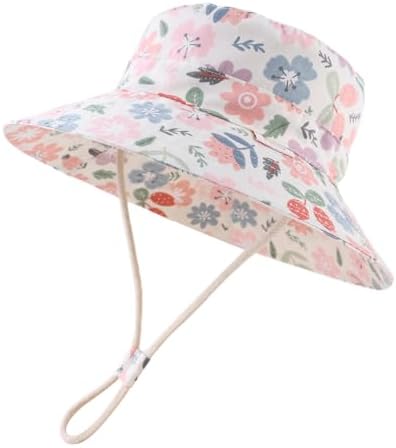 Bamery Baby Toddler Girls Bucket Hat Newborn Sun Hats by Bamery