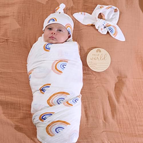 BabyWhale Muslin Swaddle Blanket - Image 3