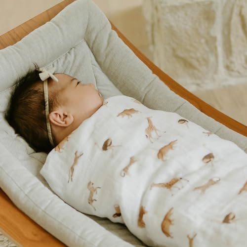 Little Unicorn Muslin Swaddle Blanket - Image 6