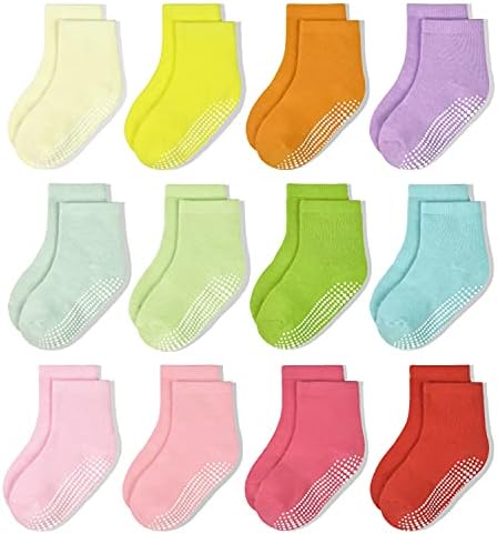 HYCLES Non-Slip Toddler Socks, Girl Grip Socks by HYCLES