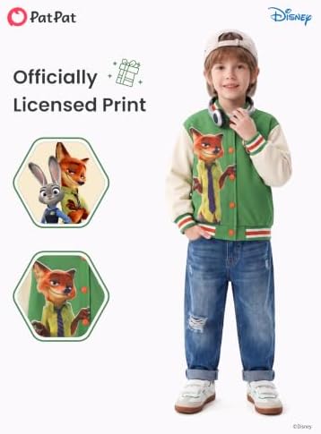 Disney Bomber Jacket Spider Man Marvel Toy Story Cars Varsity Cardigan2-13Y - Image 4