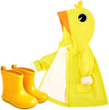 Twistover 2 Pcs Toddler Raincoat Boot Set by Twistover