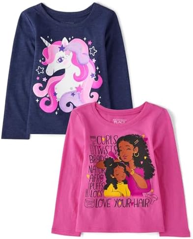 The Children's Place Baby Girls' And Toddler Unicorns, butterflies, trends Long by TheChildrensPlace