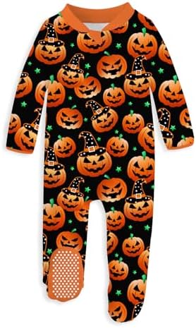 uideazone Baby Girls Footed Pajamas, Zip Sleeper by uideazone