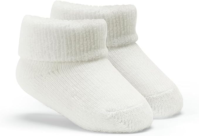 Little Me Baby Socks – 6-Pack Terry Turn Cuff Socks - Image 3