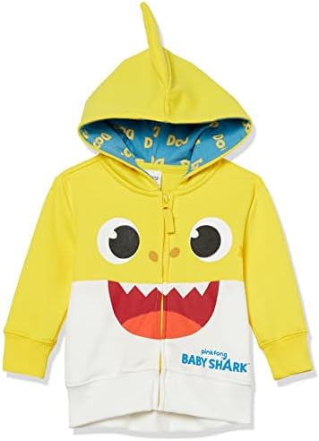 Pinkfong Boys' Baby Shark Yellow Hoodie by OfficialPinkfongBabyShark