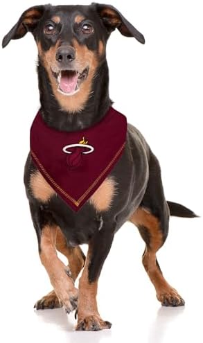 Pets First NBA Miami Heat TIE Bandana, Size Small/Medium. Dog Bandana Scarf Bib - Image 3