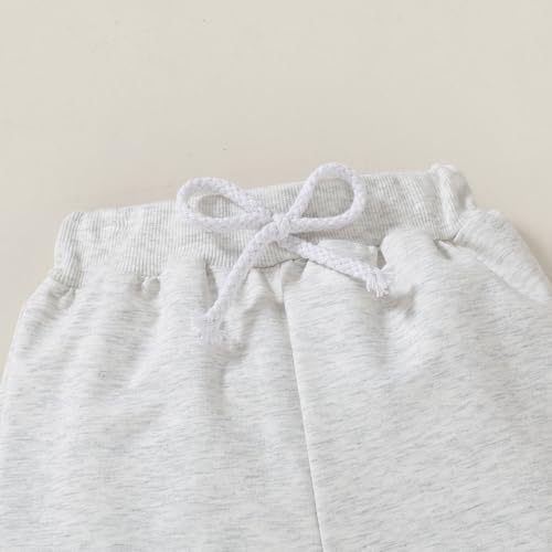 Happy Town Baby Fall Outfits for Girl Boy Long Sleeve Hoodie Top and Long - Image 7