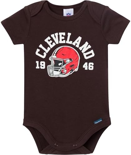 Gerber NFL Baby Boys 3-Pack Onesie Bodysuit - Image 2