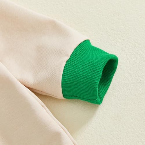 VISGOGO Newborn Infant Baby Boy Oversized Romper Sweater Bodysuits Coming Home - Image 7