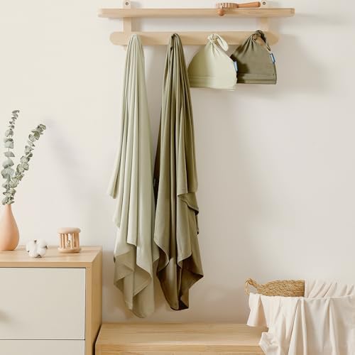 GRSSDER 2 Set Newborn Swaddle Blanket - Image 2