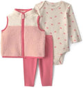 Carter's Baby Girls' 3-piece Bodysuit Pant Sets by Carters
