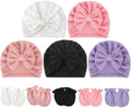 BQUBO Baby Turban Hats and Mittens Set Newborn Infant Hospital Hats Caps by DRESHOW