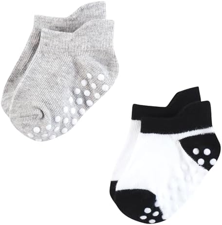 Hudson Baby Unisex Baby Non-Skid No-Show Socks - Image 7