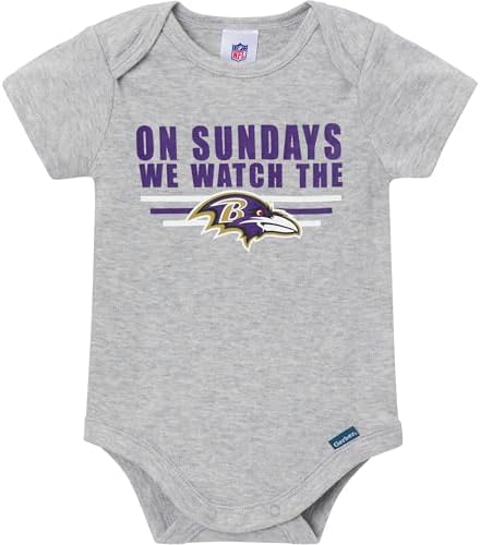 Gerber NFL Baby Boys 3-Pack Onesie Bodysuit - Image 4
