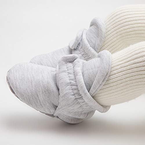 HsdsBebe Unisex Newborn Baby Cotton Booties Non-Slip Sole - Image 2