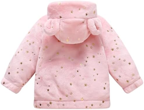 Baby Girl Winter Fleece Coat Toddler Boy Warm Jacket Infant Sweater Outwear - Image 2