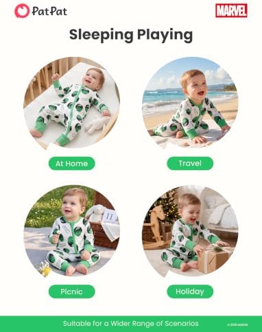 Disney Baby Organic Cotton Zip Footie Clothes Romper Outfit - Image 7