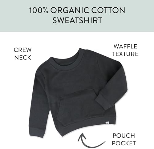 HonestBaby Baby Comfy Crew Sweatshirt - Image 4
