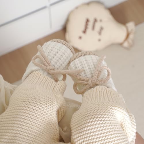 LAWKUL Baby Booties Knit Newborn Shoes - Image 5