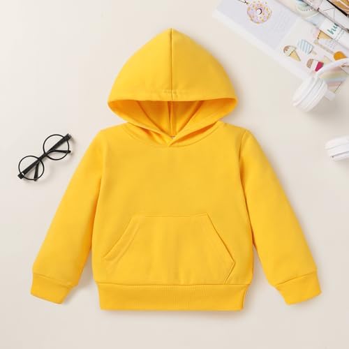 YOUNGER TREE Baby Clothes for Girls Boy Solid Color Hoodie and Sweatpants - Image 4