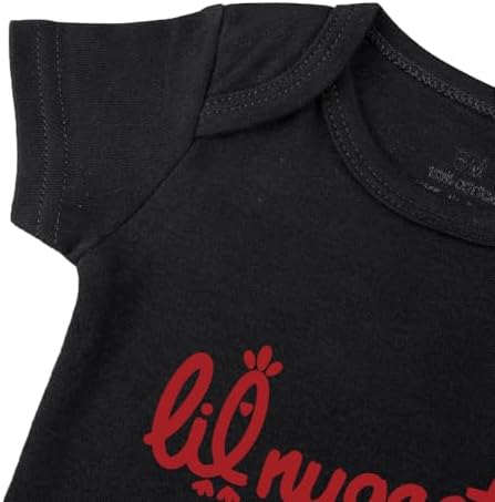 Little Nugget Bodysuit Baby Funny Lil Nugget Baby Bodysuit Chicken Bodysuits - Image 5