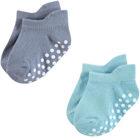 Hudson Baby Unisex Baby Non-Skid No-Show Socks - Image 6