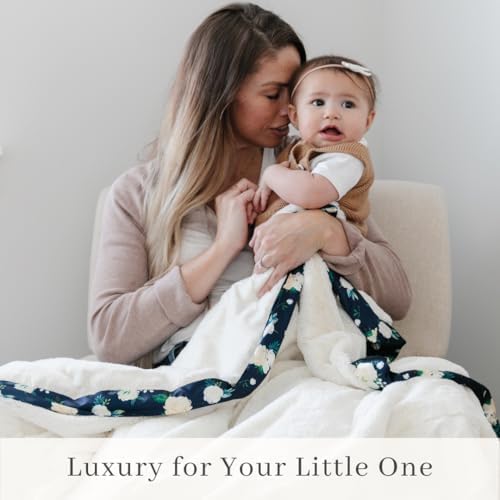 Saranoni Satin Border Receiving Soft Baby Blanket Rose Blossom 40x30 | - Image 6