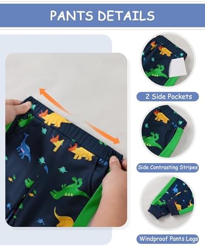 Toddler Baby Boy Clothes Dinosaur Hoodie+Pant 2Pcs Outfit Set 9M-5T - Image 6