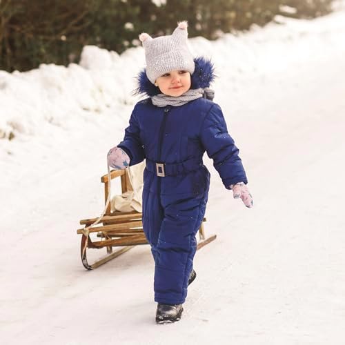 Toddler Mittens Lined Fleece Snow Gloves - Image 6