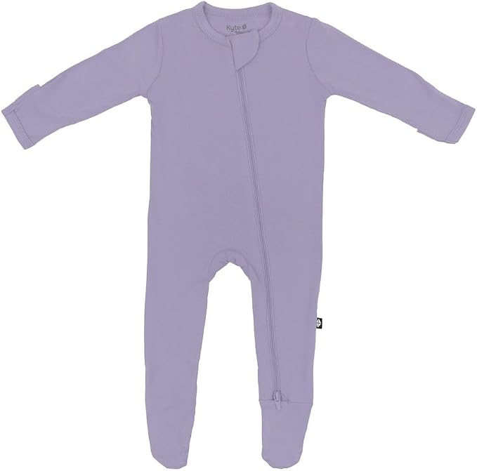 KYTE BABY Infant and Toddler Dual Zipper Footie, Ultra-Soft Rayon Made From by KYTEBABY