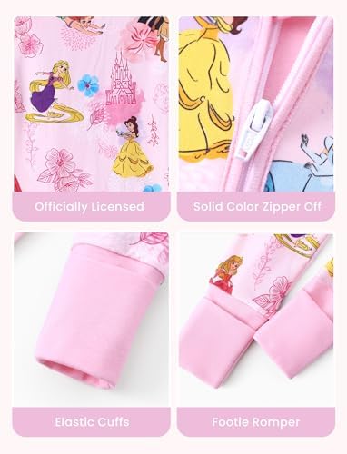 Disney Baby Organic Cotton Zip Footie Clothes Romper Outfit - Image 6