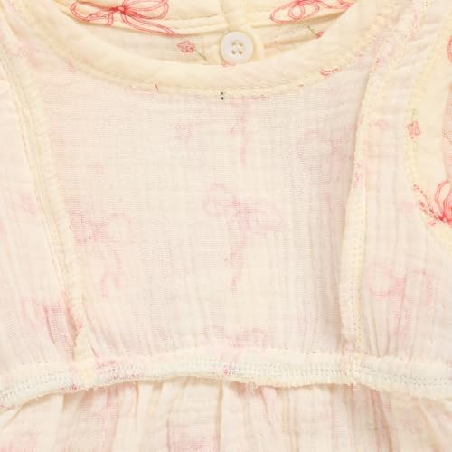 TITKKOP Ruffle Bubble Romper for Baby Girl | One-Piece Shorts Jumpsuit | Summer - Image 6