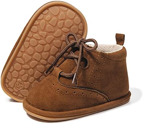 Meckior Baby Booties Newborn Infant Unisex Baby Girls Boys Velvet Rubber by Meckior